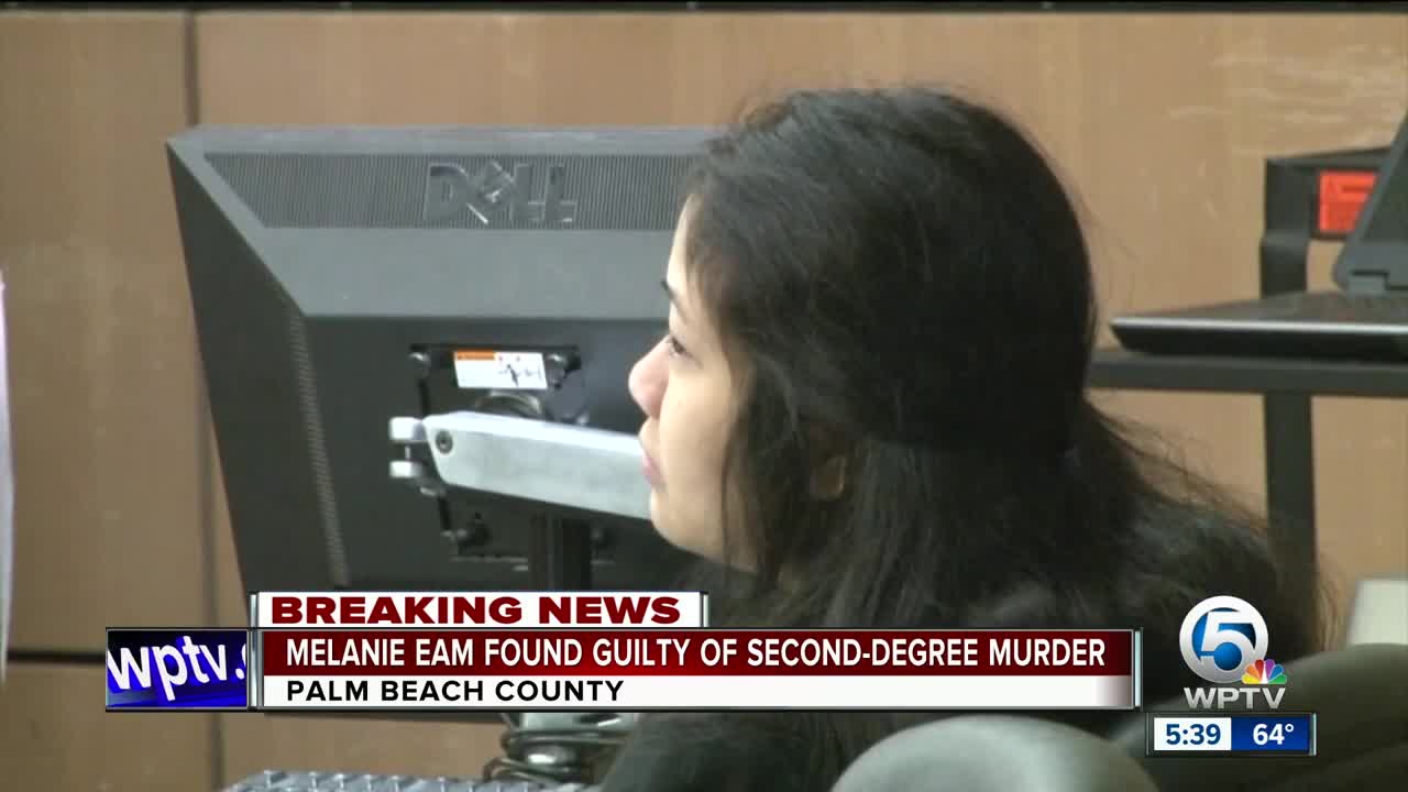 Melanie Eam found guilty of second-degree murder
