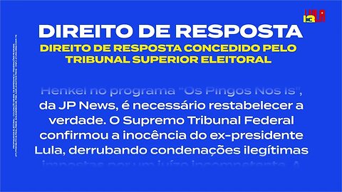 DIREITO DE RESPOSTA - PGM 2908