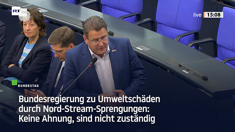 Bundesregierung zu Umweltschäden durch Nord-Stream-Sprengungen: Keine Ahnung, sind nicht zuständig
