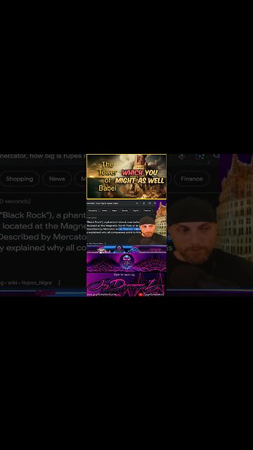 The Tower of Babel Location. #shorts