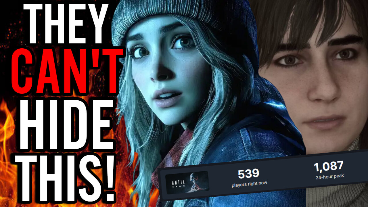 Bloober DELETES Post Praising Their "Modernized Remake!" Until Dawn Remake BOMBS Hard For Sony!!