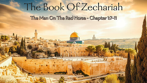 The Book Of Zechariah Chapter 1:7-11 - The Man On The Red Horse