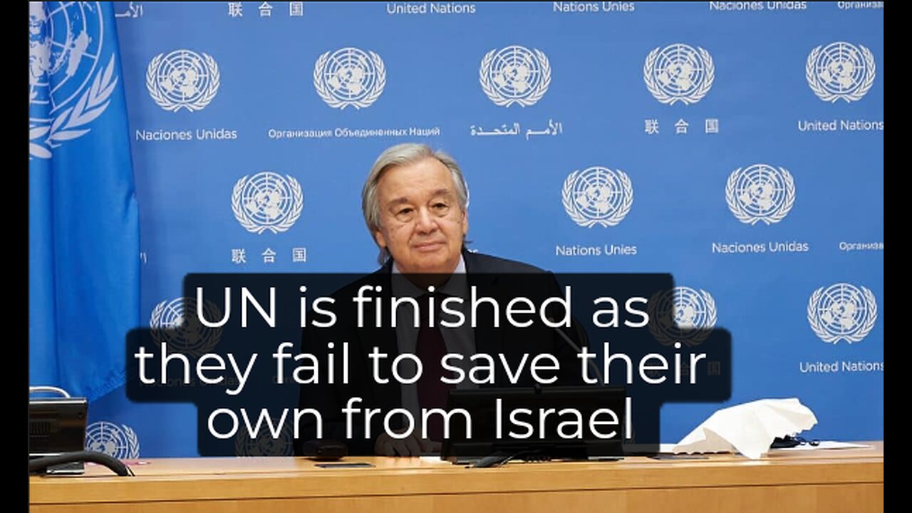 Israel's Gaza Lebanon war has announced the death of United nations for good