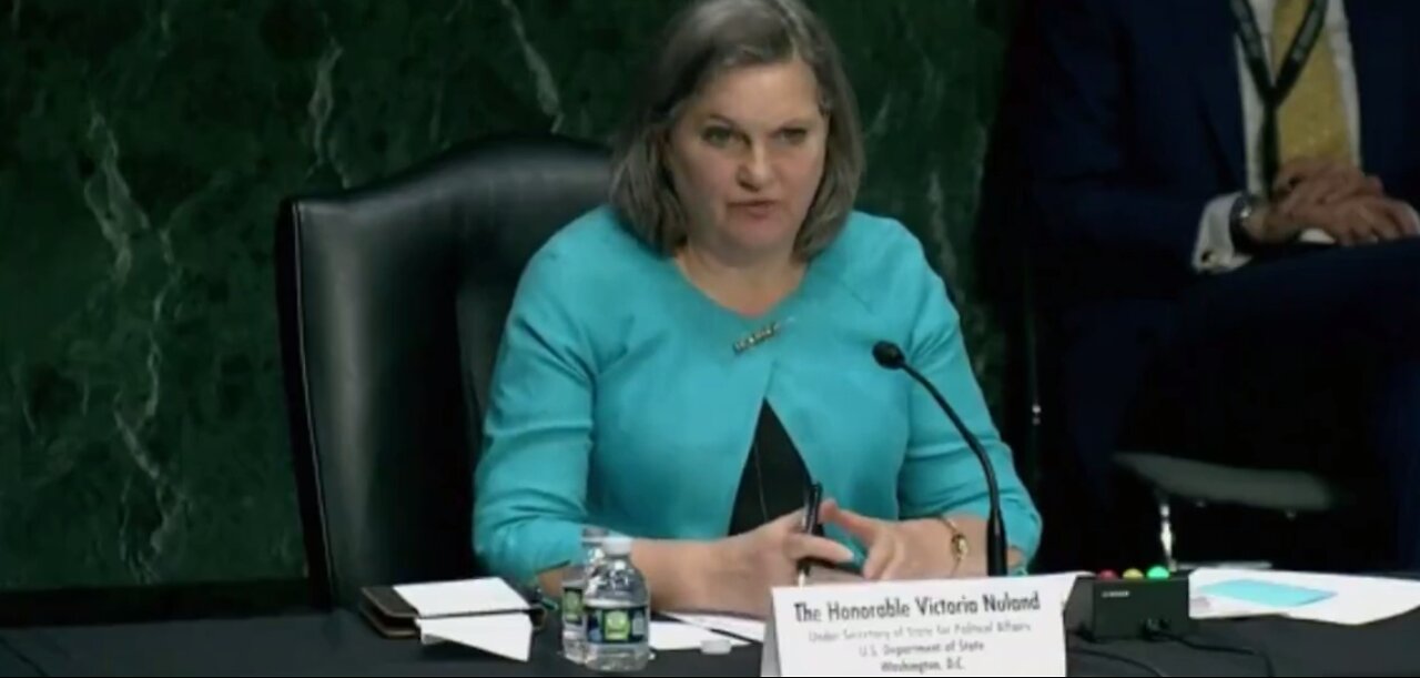 U.S. UNDERSECRETARY OF STATE VICTORIA "FUCK THE EU" NULAND SAYS WASHINGTON IS WORKING WITH UKRAINE