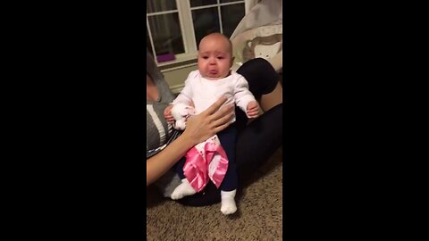 baby laughing and crying