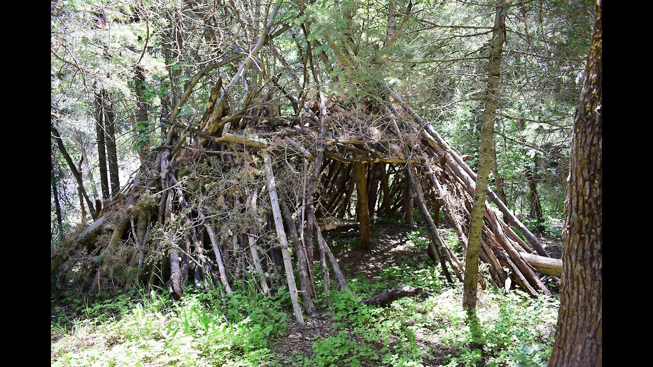 Man Made Structure Compared to Sasquatch Structure