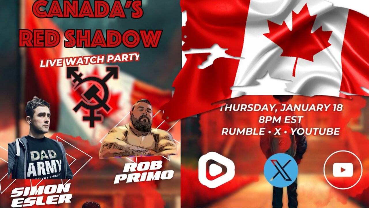 LIVE - CANADAS RED SHADOW W/Simon Esler