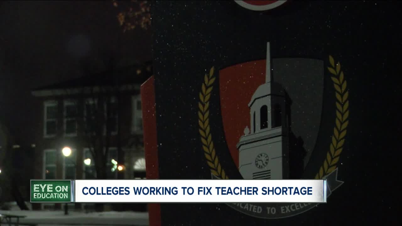 Local colleges working to fix teacher shortage