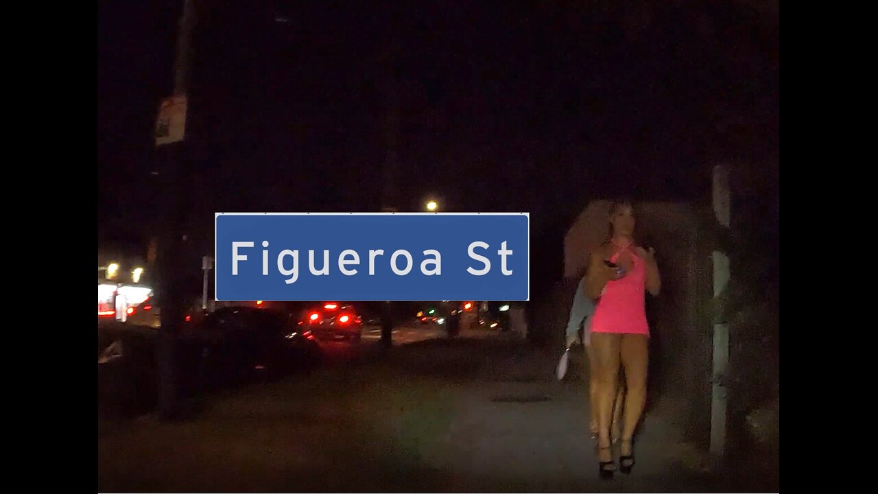 Wednesday (hump day) Night on Figueroa Street