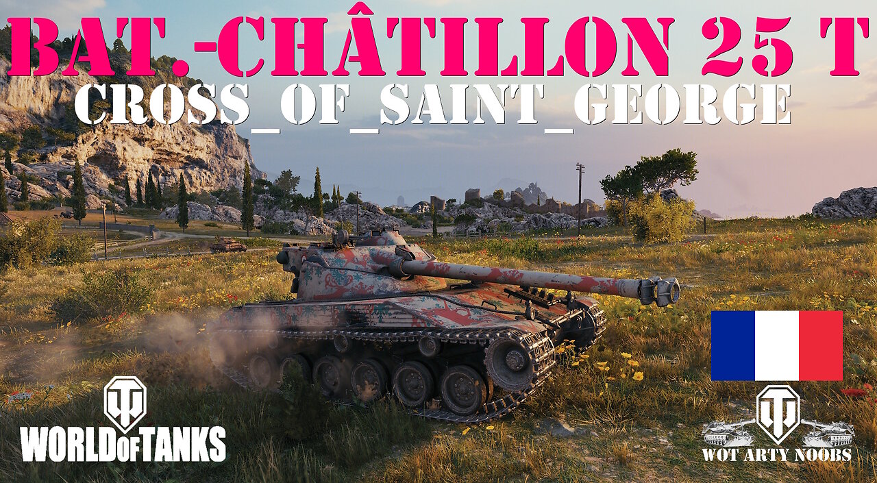 Bat.-Châtillon 25 t - Cross_of_Saint_George