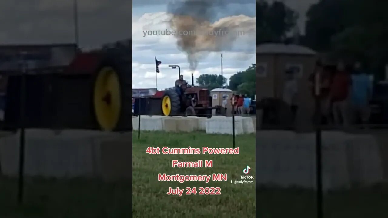 4bt Cummins Powered Farmall M Montgomery MNJuly 24th 2022