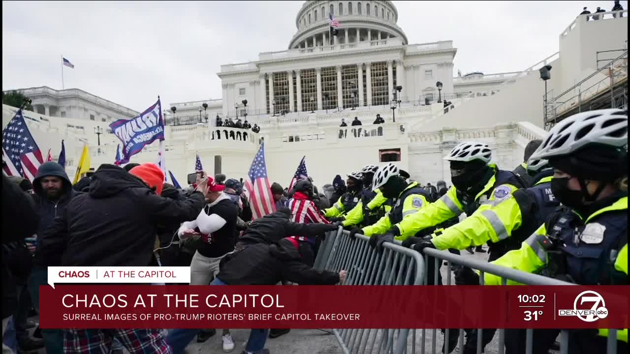 Officials secure Capitol nearly four hours after pro-Trump rioters storm building