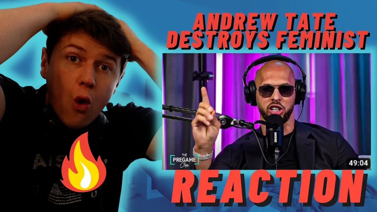 Andrew Tate Destroys Feminist | HE WENT OFF!! ((REACTION!!))