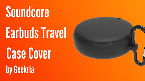 Soundcore On-Ear Headphones Travel Case, Soft Shell Headset Carrying Case | Geekria