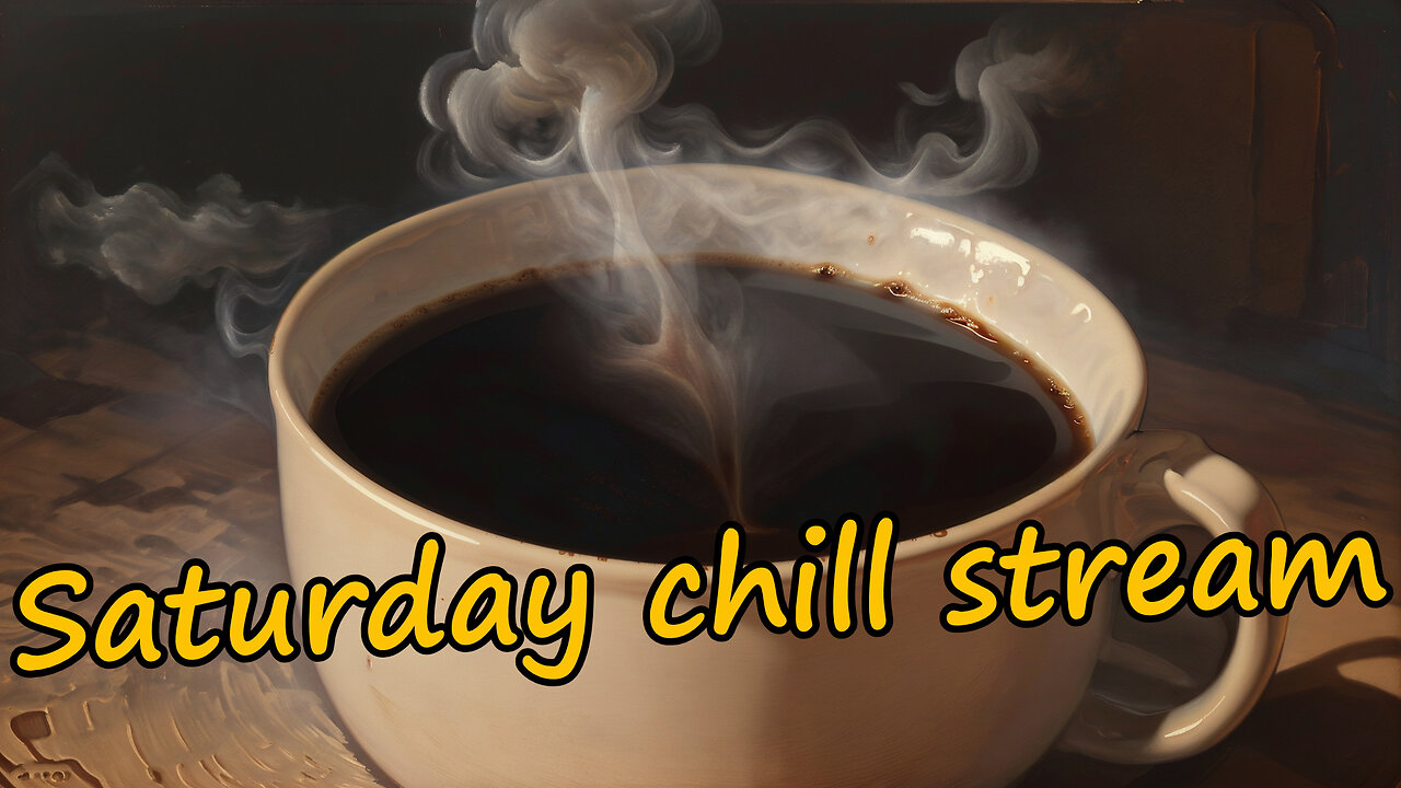 Saturday morning coffee w/ Arthur 8/10/24
