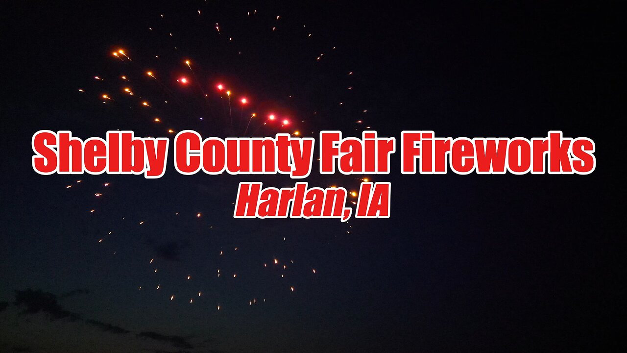 Shelby County Fair Fireworks 2024