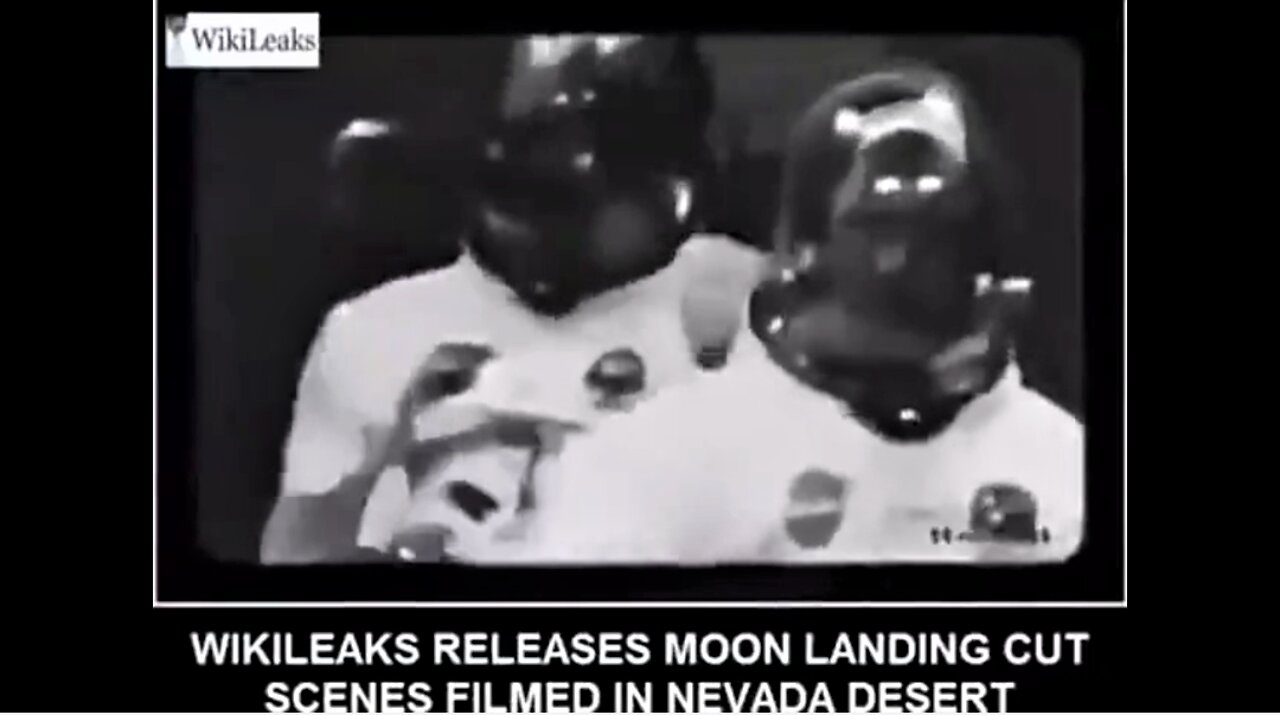 Leaked Footage of the Fake Moon Landing