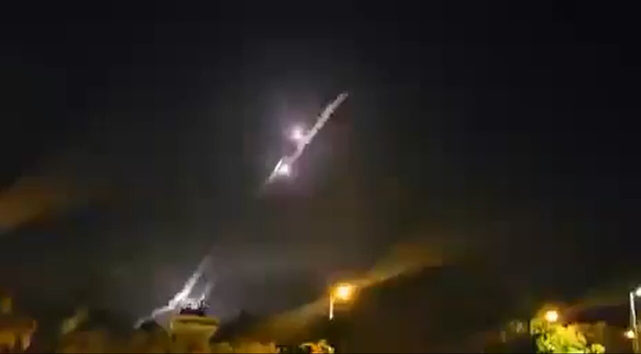 Rockets were launched from Lebanon towards northern Israel in a massive assault