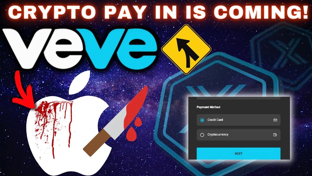 VeVe Crypto Pay In, Merge and Apple Issues with @ChrisCoffeeCrypto