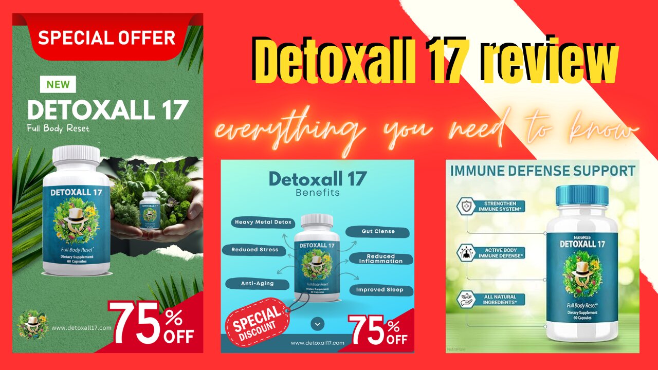 DetoXall 17 (⚠️❌HIDDEN TRUTH️❌)- DETOXALL 17 REVIEWS