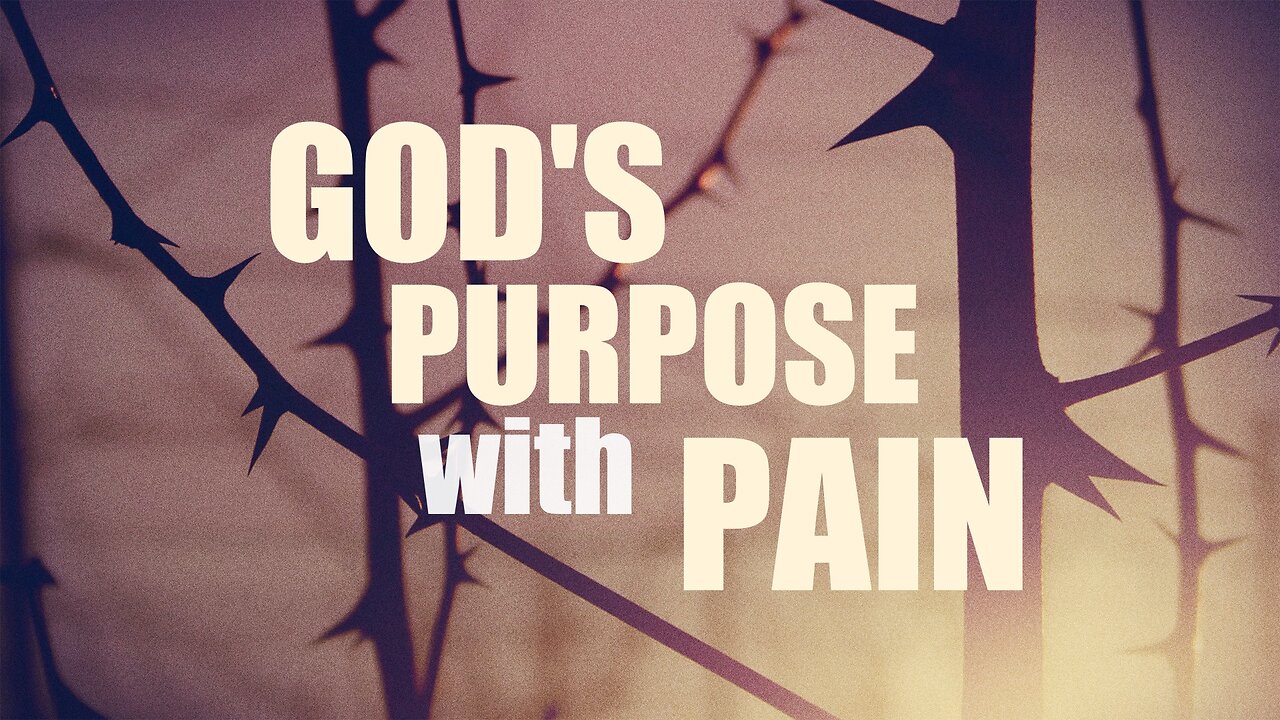 CFC Sunday Sermon - September 1, 2024 - God's Purpose With Pain Part 2