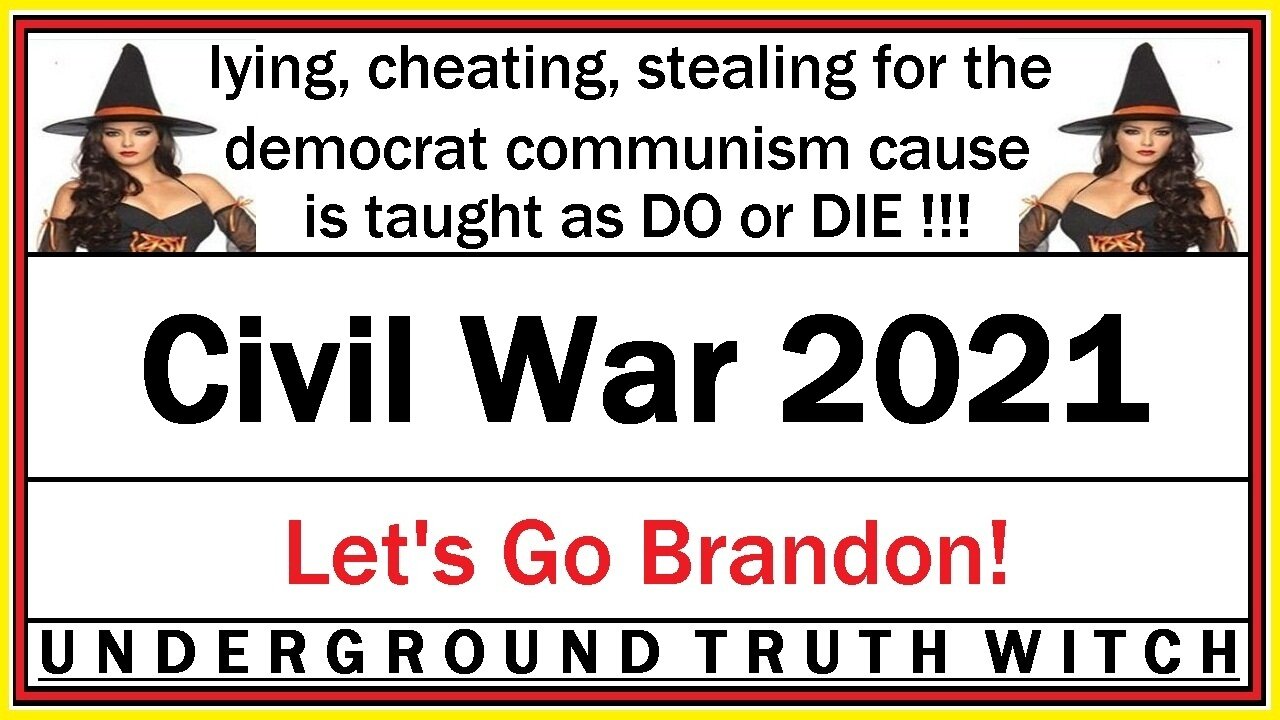 CIVIL WAR 2021 - democrats will DIE for their communism