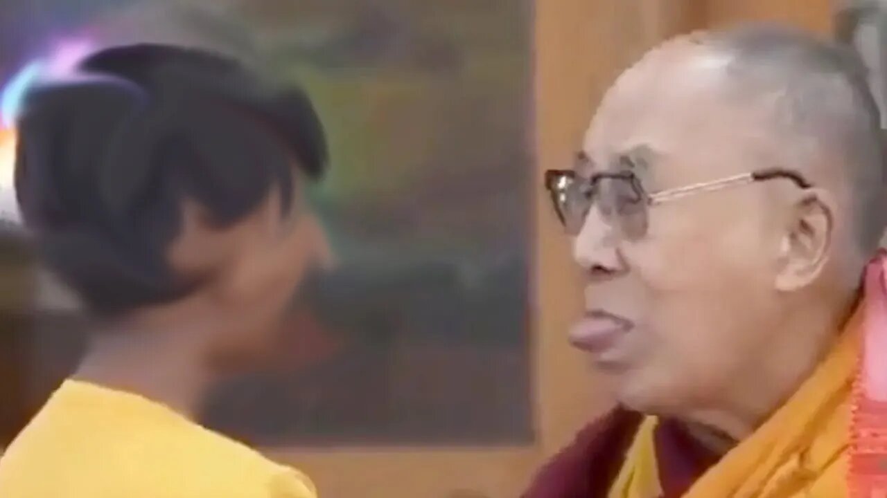 Dali Lama said "Suck my tongue" WHY?!?!