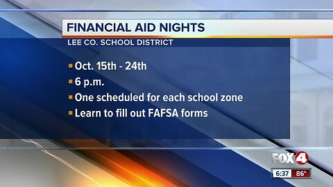 Lee County hosts financial aid night