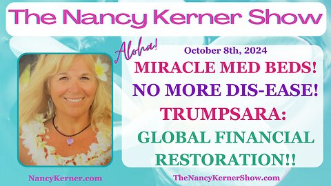 Miracle MED BEDS! No more DIS-ease! Trumpsara! Global Financial Restoration!