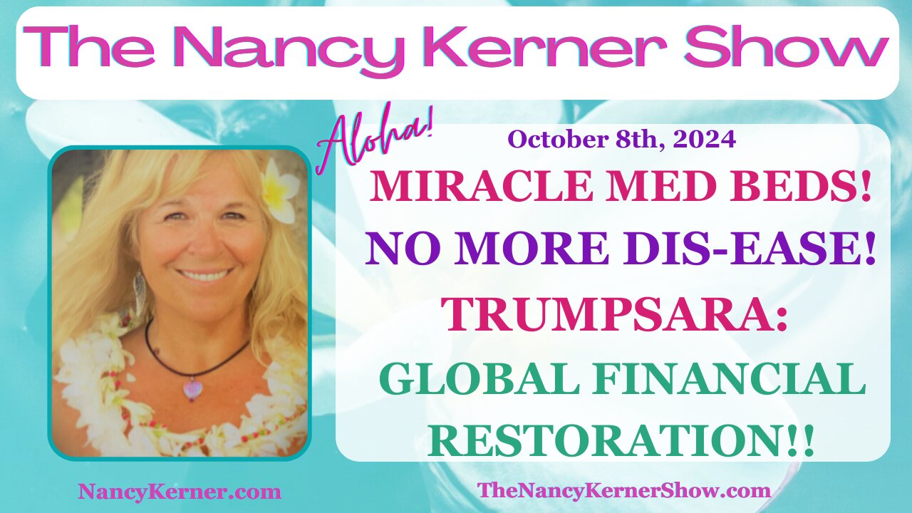 Miracle MED BEDS! No more DIS-ease! Trumpsara! Global Financial Restoration!