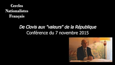 De Clovis aux valeurs de la République