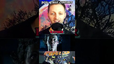 POV: First Contact 👽 #podcast