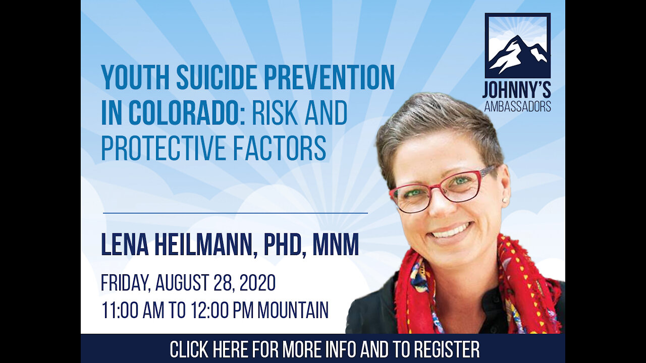 Youth Suicide Prevention in Colorado: Risk and Protective Factors