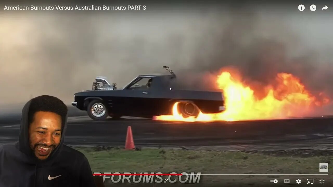 AUSSIE BURNOUTS VS AMERICAN BURNOUTS PART THREE!!! | AMERICAN REACTION!!!