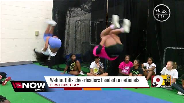 Walnut Hills cheerleaders looking to make history