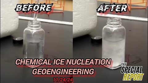 Geoengineering Winter - Chemical Ice Nucleation | YNN Special Report 11/24/24