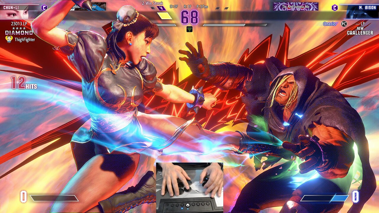 Kuya Kalbo SF6 Casual Match Roundup. Chun Li 4 star Diamond Rank [Hori Fight Stick]