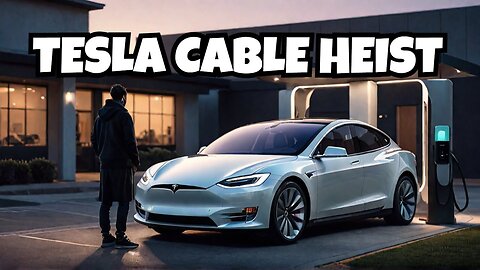 Shocking Theft of Tesla Charging Cables 🚗 🚘