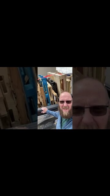 Yeah he got more pallets￼