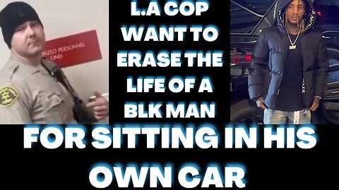 |NEWS| L.A Cop Wanted Any Reason To "Erase" The Life Of L.A Rapper "Feezy Lebron"