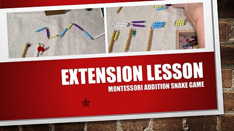 Addition Snake Game EXTENSION Lesson + Control of Error