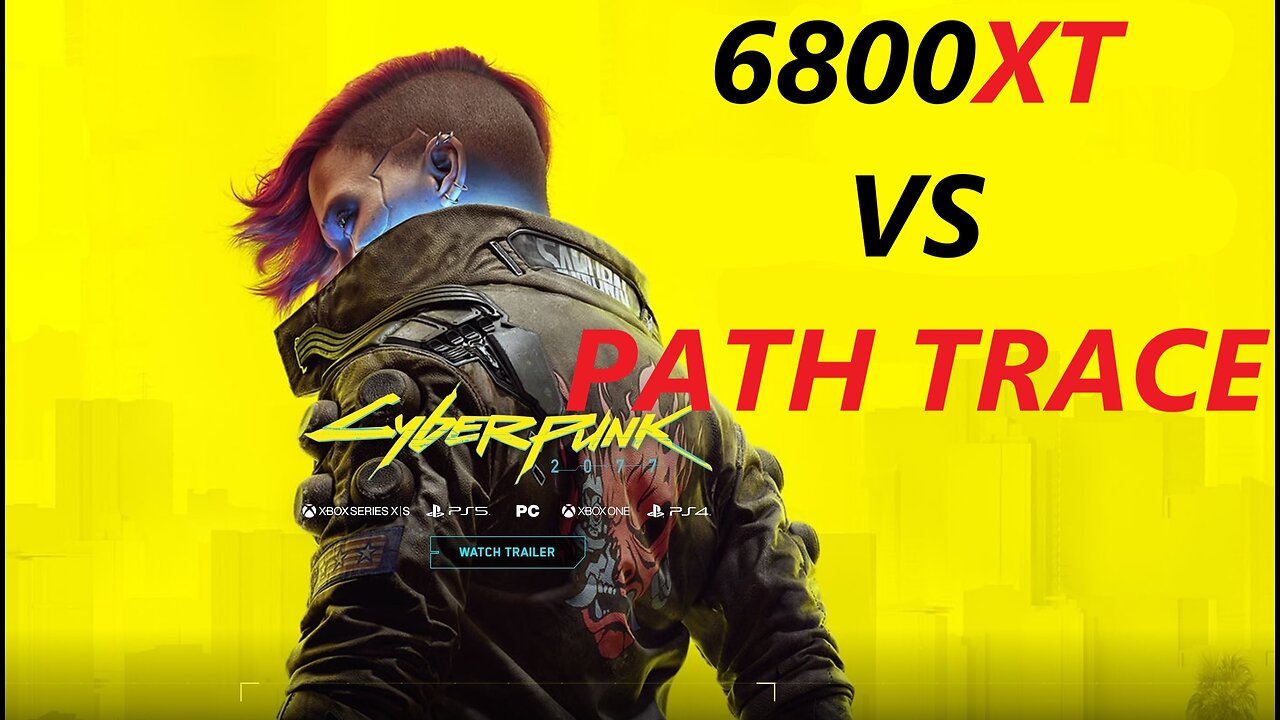 Cyberpunk 2077 [4K] 1440P | 6800XT | 5600X | PATH TRACE | RAY TRACE | XeSS | FSR