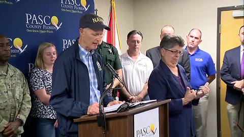 Gov. Scott updates on Hurricane Michael