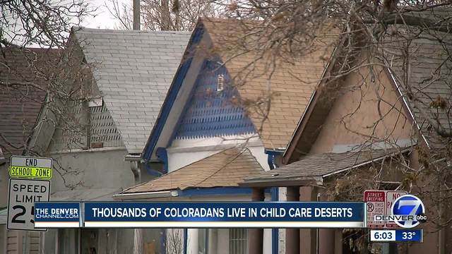 Thousands of Coloradans live in child care deserts