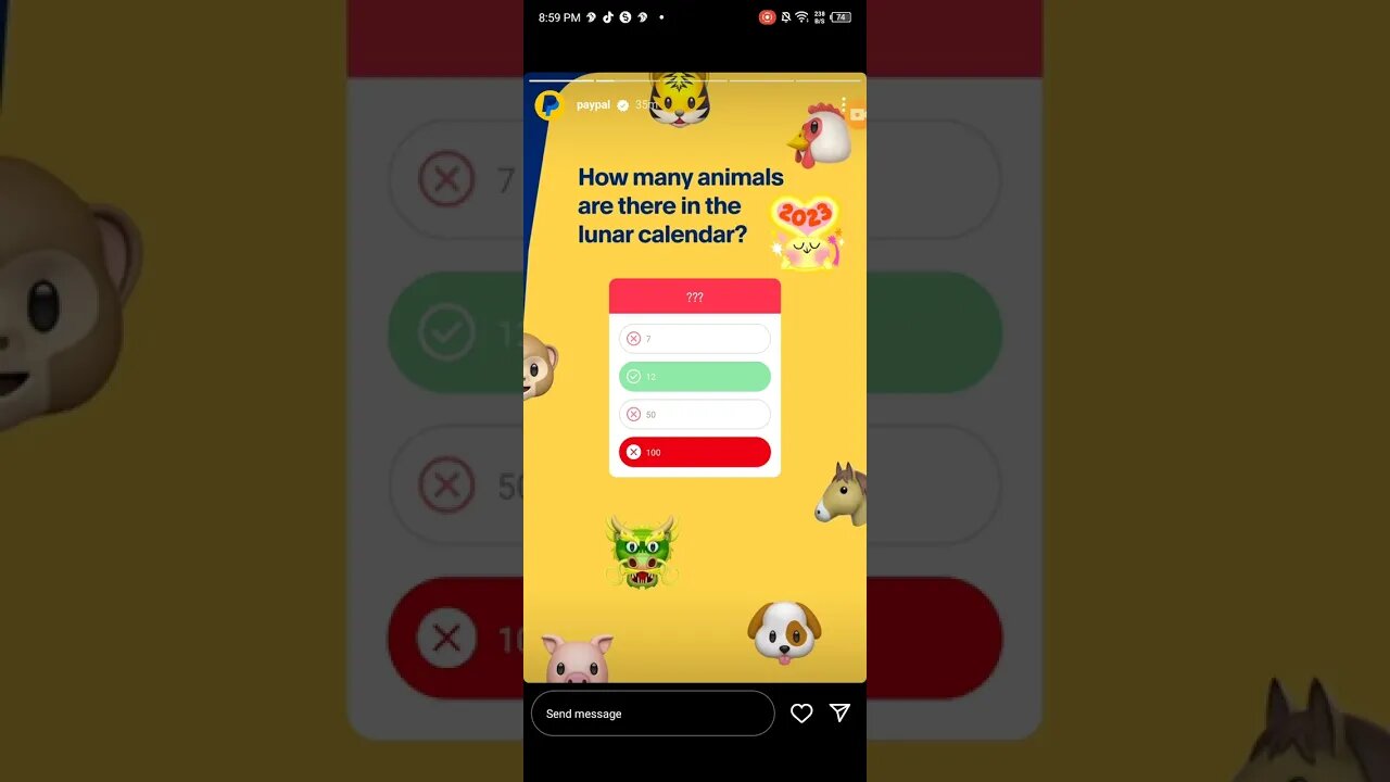 PayPal lunar new year