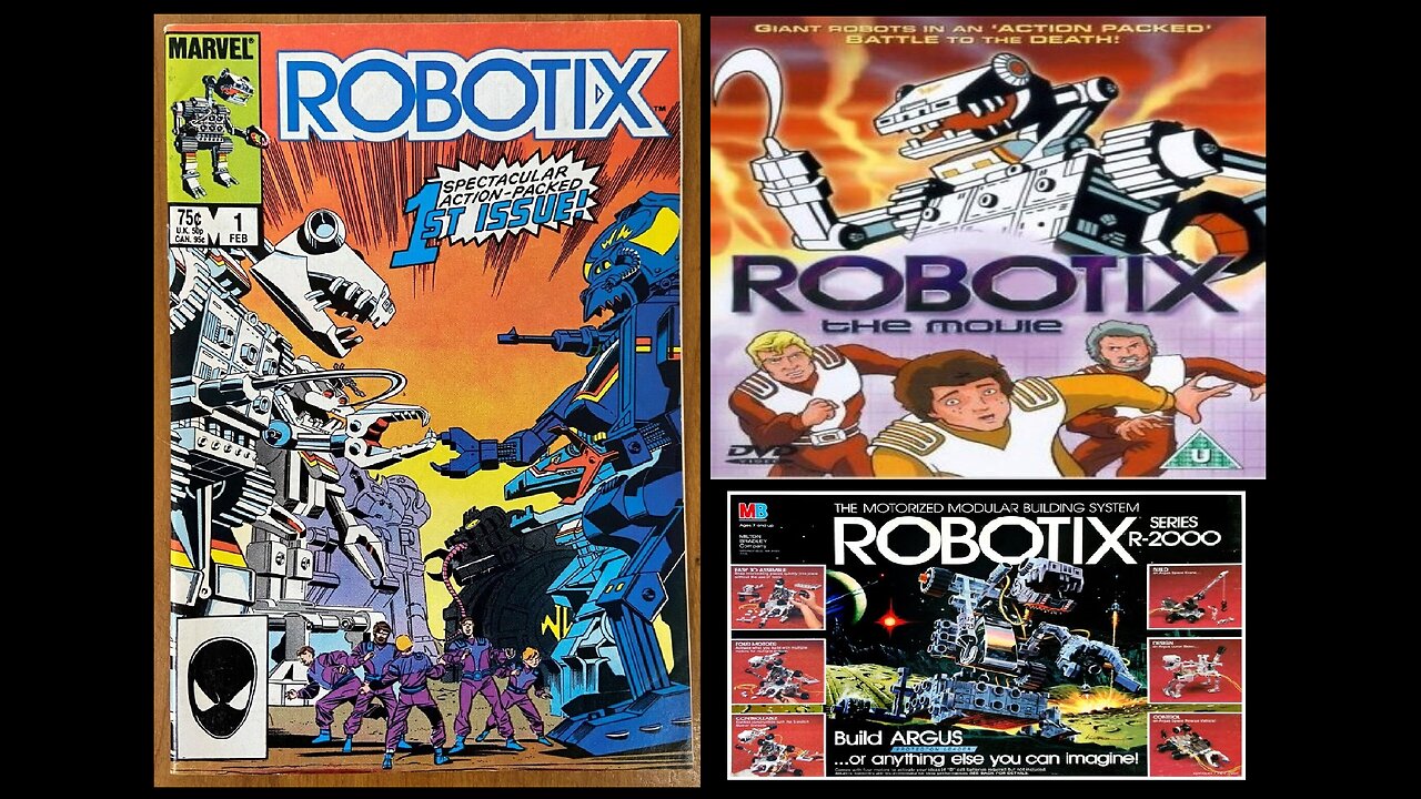 Robotix: The Movie (1985 animation from the Milton Bradley franchise)