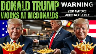 Donald Trump Works at McDonalds | LIVE STREAM | 2024 Election