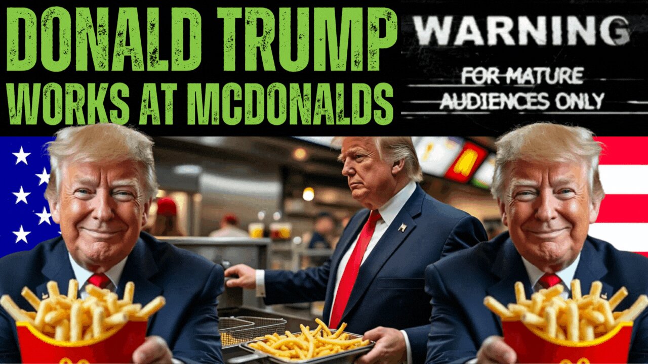 Donald Trump Works at McDonalds | LIVE STREAM | 2024 Election