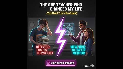The ONE Teacher Who Actually Changed My Life (You Need This Vibe Check)