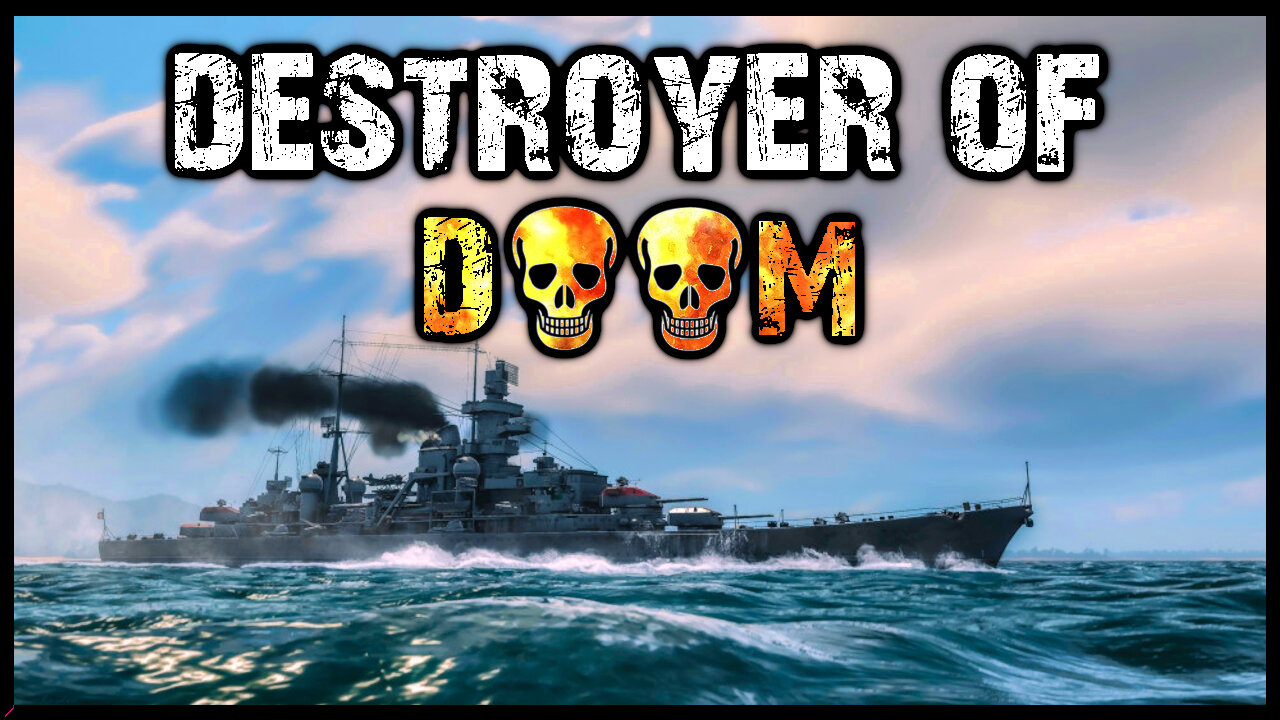 7 Kills With All The Thrills! War Thunder Destroyer Naval Battles